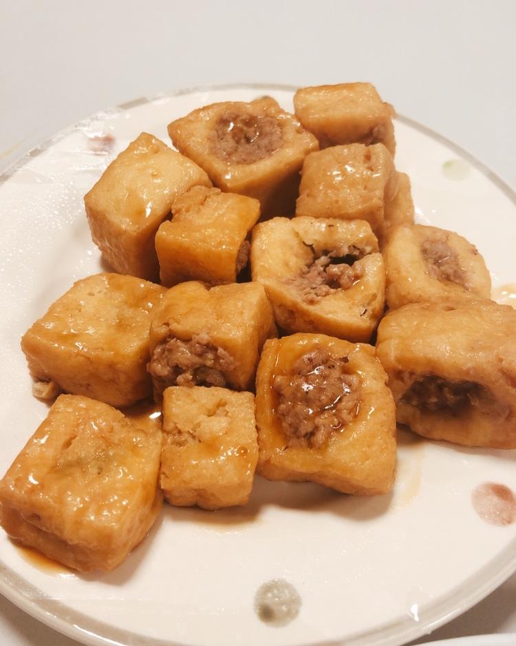 油豆腐圆子（豆腐泡酿肉）