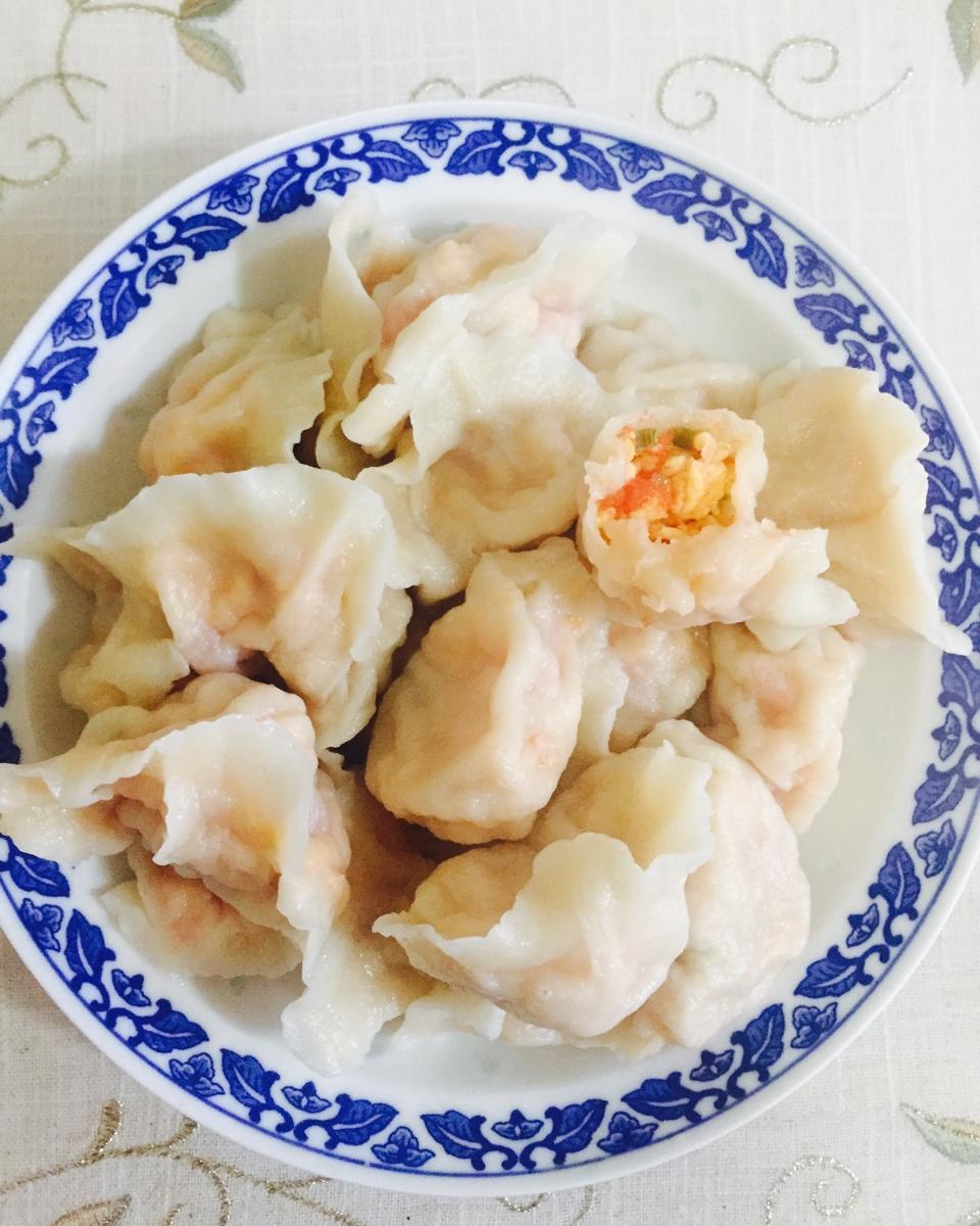 西红柿鸡蛋饺子