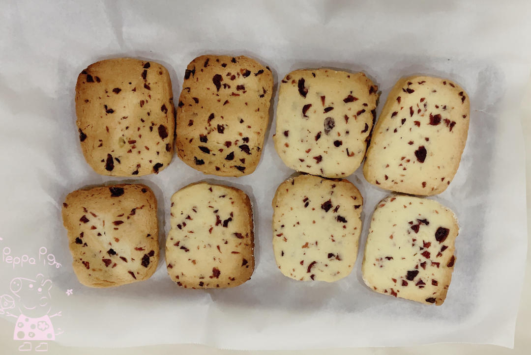 蔓越莓饼干（君之配方改良，易操作版）