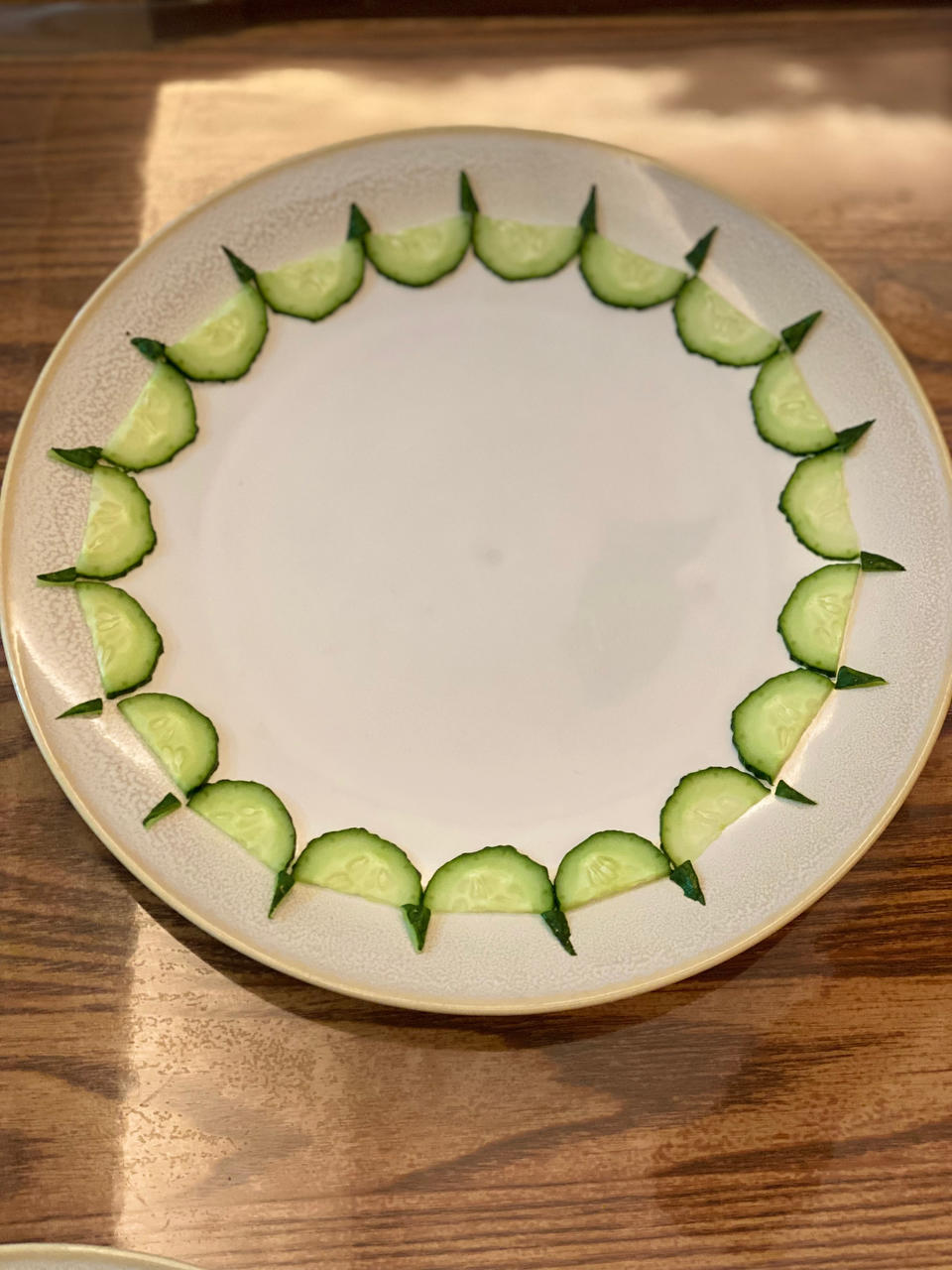 黄瓜摆盘围边系列
