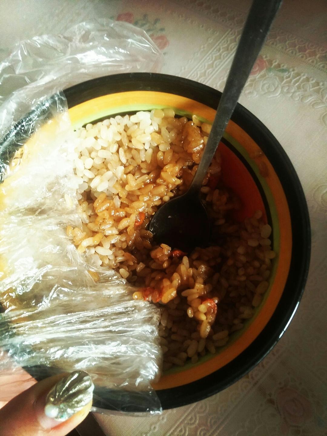 简单容易微波炉糯米饭