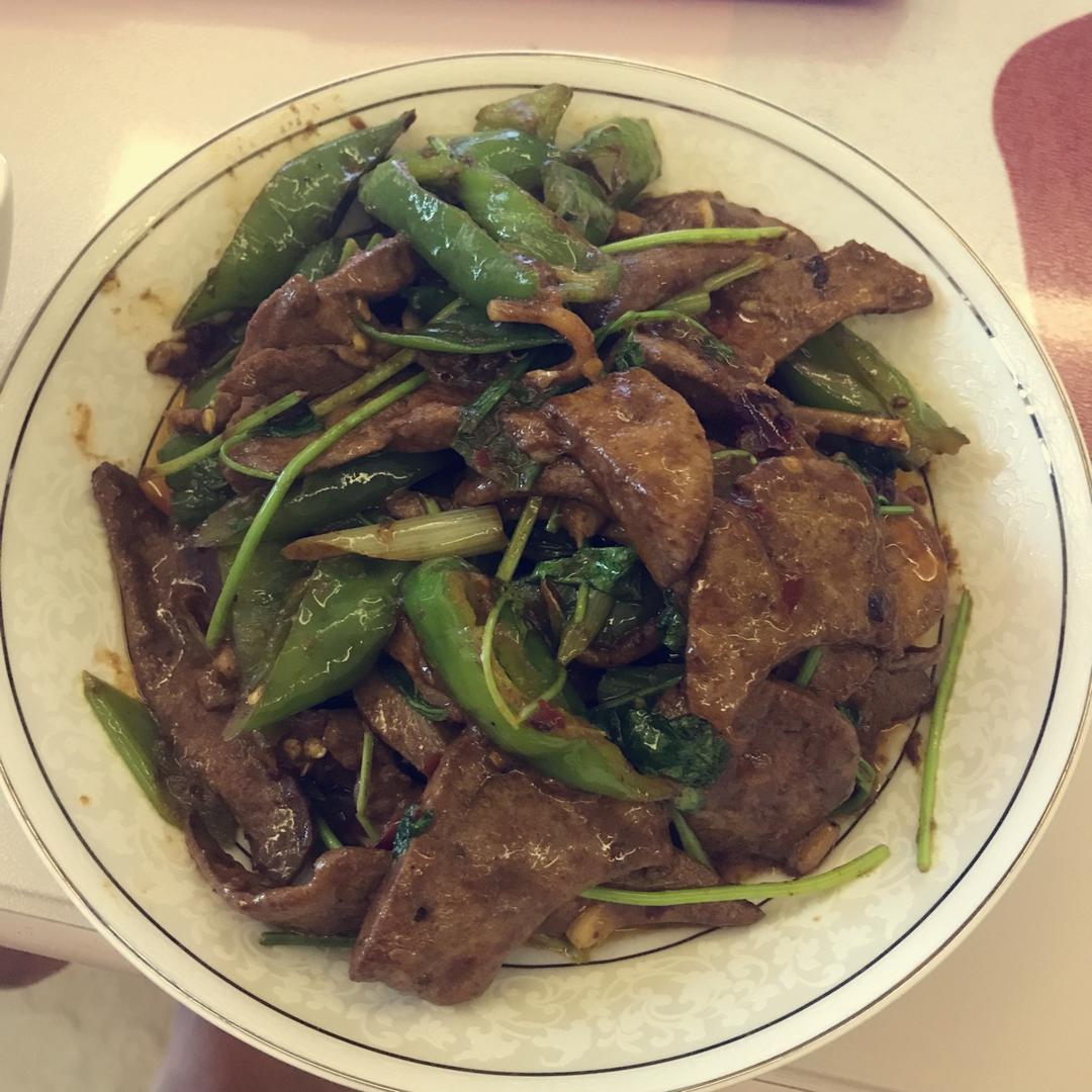 重口味的看过来--爆炒猪肝