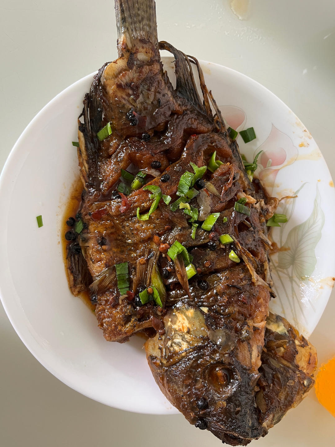 老父亲的红烧鱼