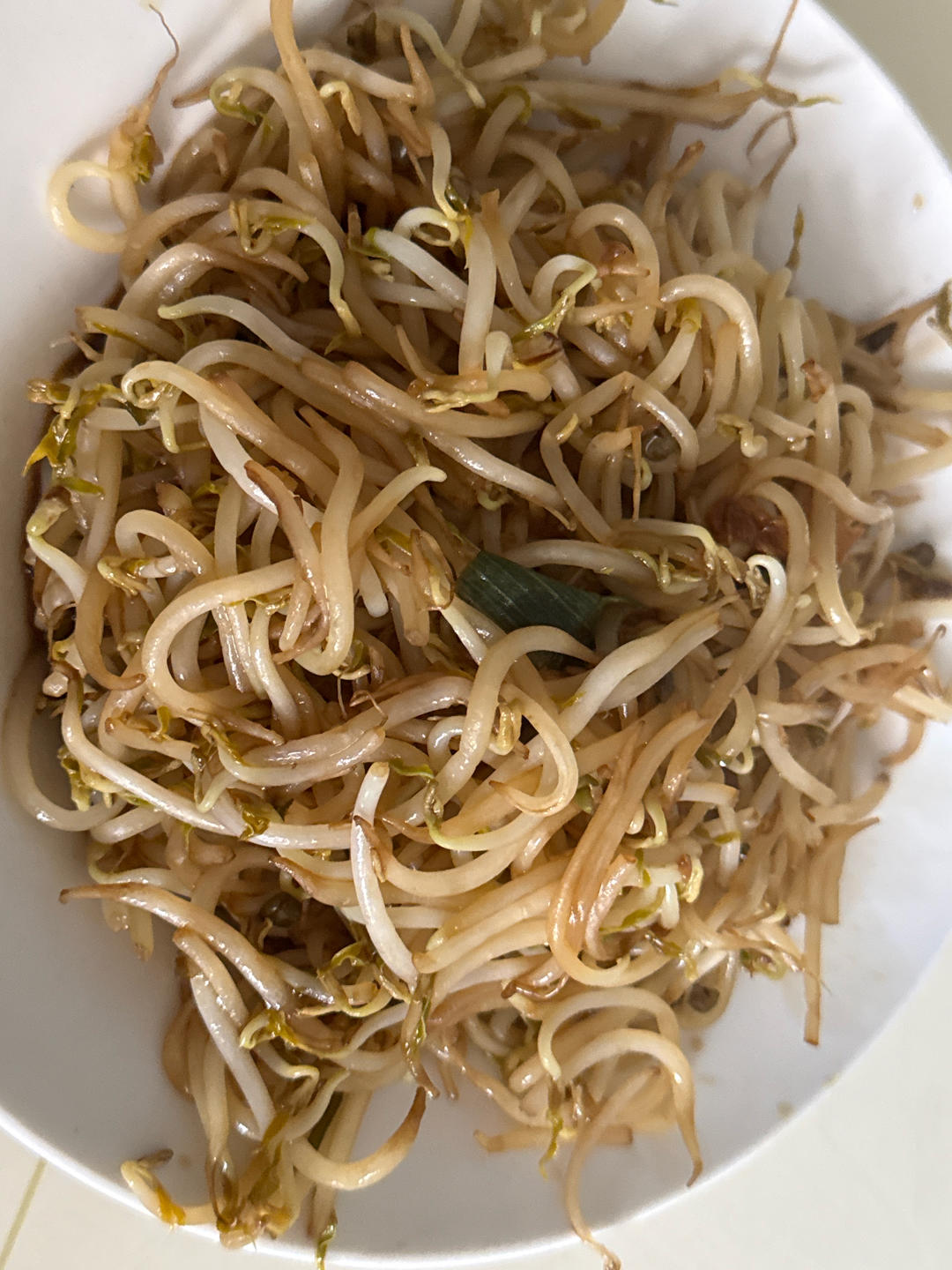 酸辣脆爽的炒豆芽