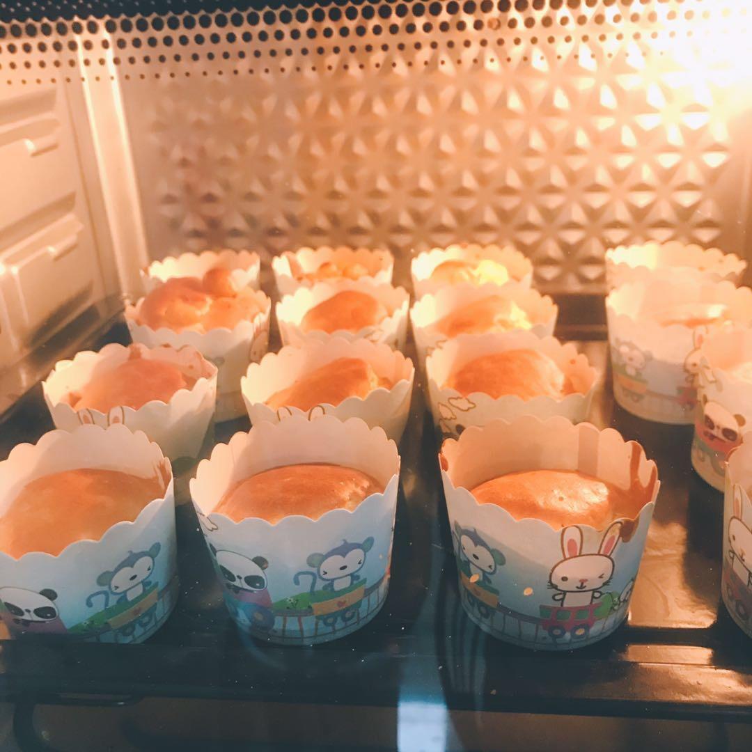 不会回缩的纸杯蛋糕--海氏烤箱定制