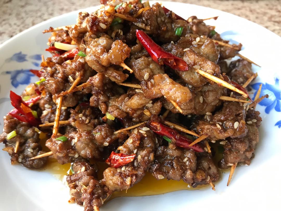 牙签牛肉 道地湖南味