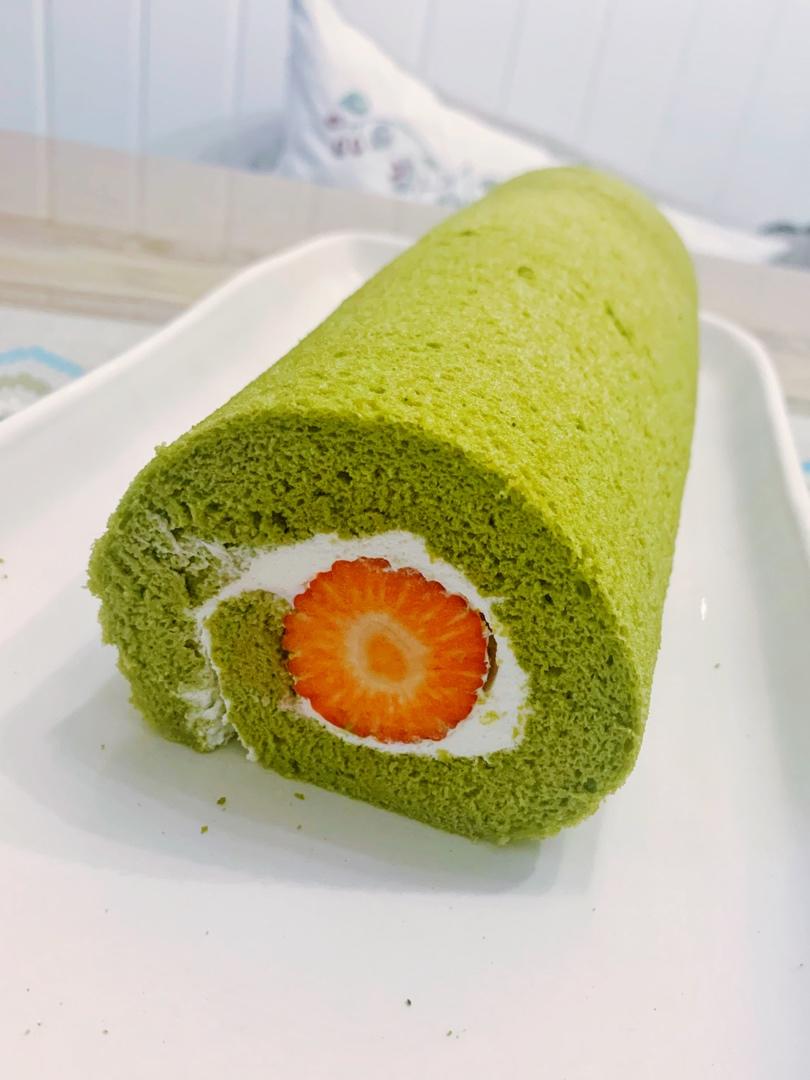 烫面抹茶蛋糕卷（卷不易裂）