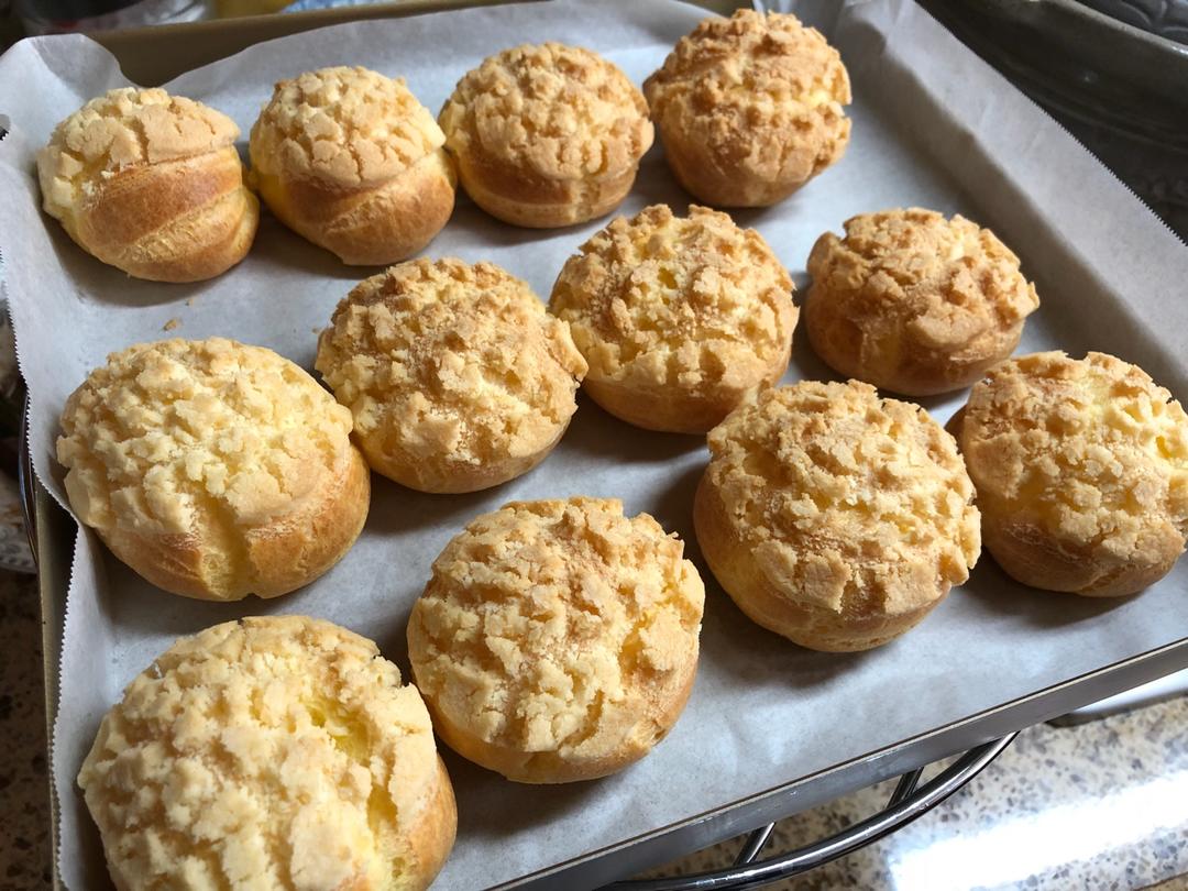 十分美味的酥皮泡芙