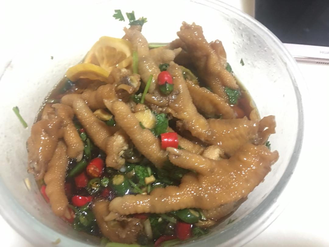 柠檬酸辣凤爪