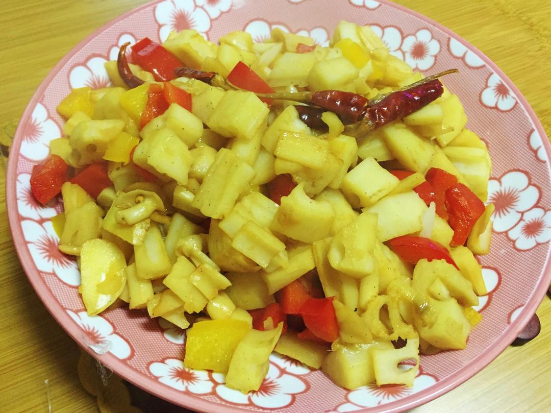 酸辣藕丁