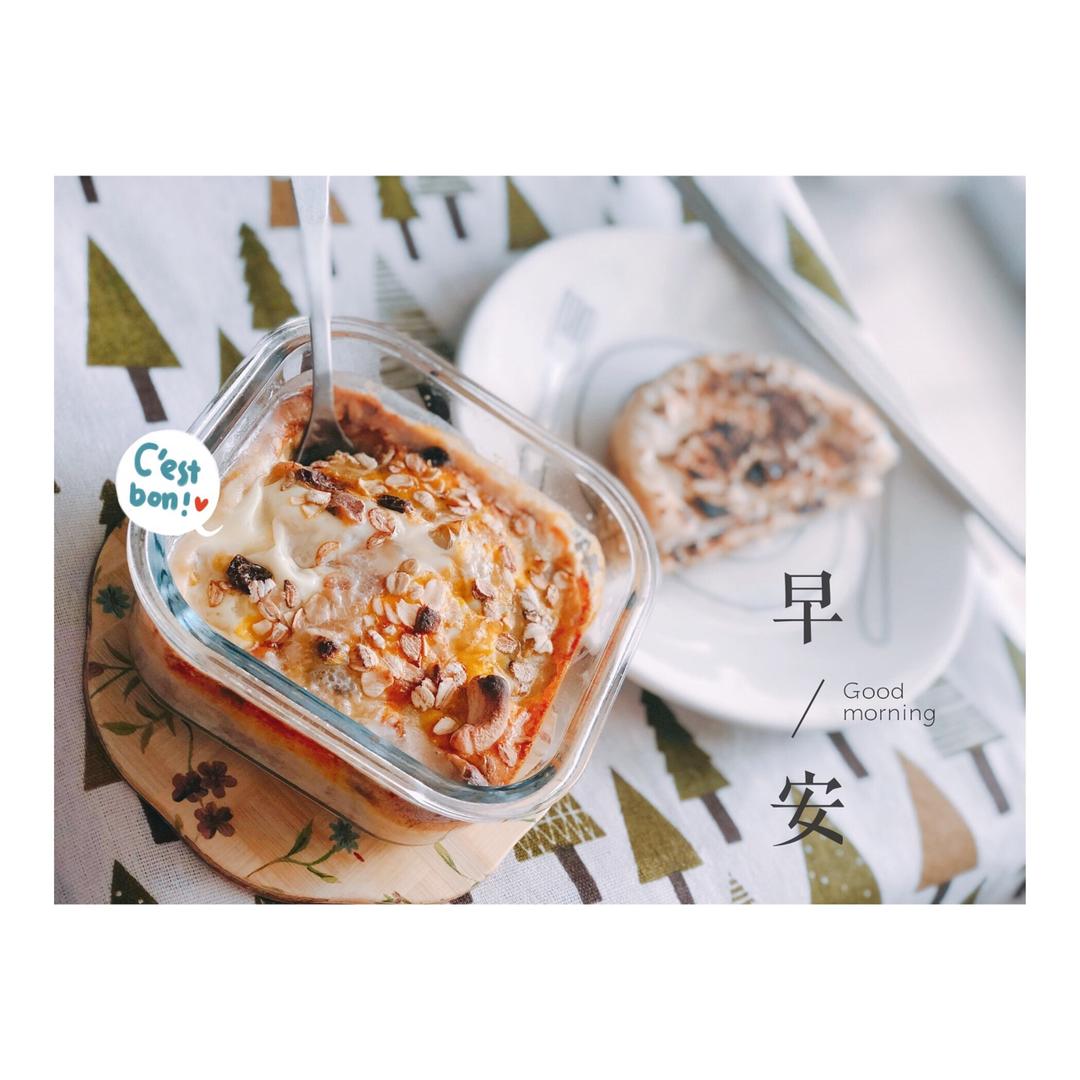 健康低脂早餐燕麦