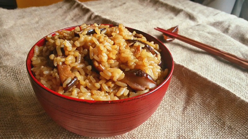 香菇油饭