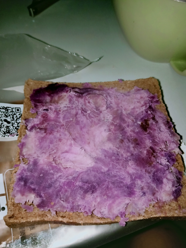 减脂全麦紫薯三明治的做法