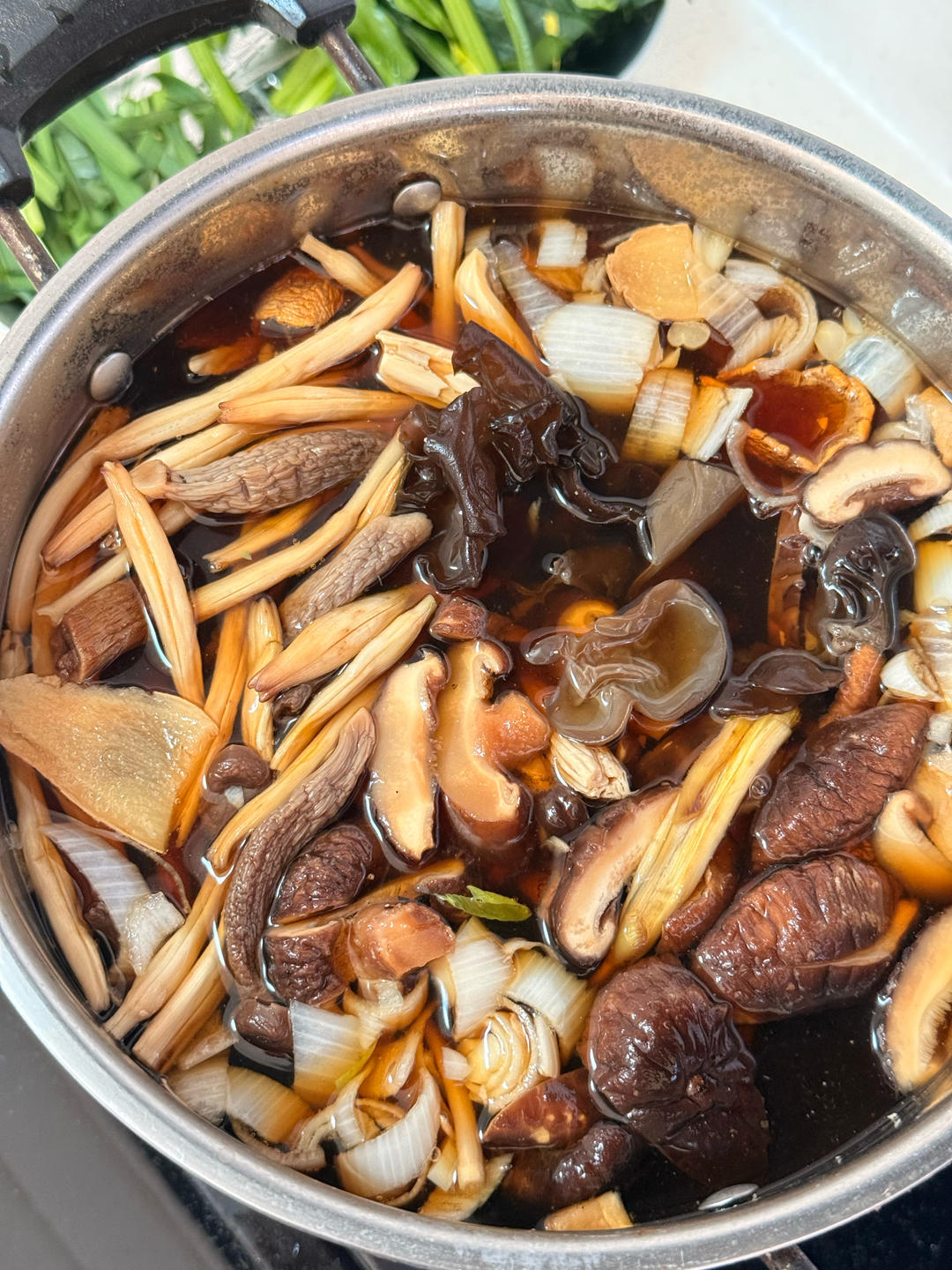 太原打卤面的做法 步骤3