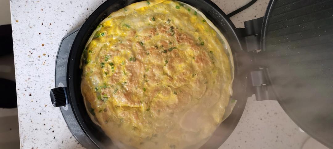 快手早餐：葱花鸡蛋饼