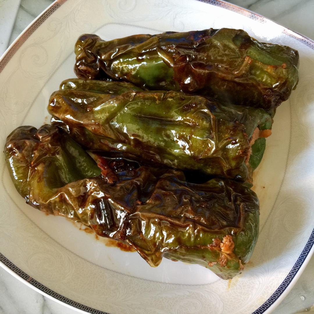 糖醋青椒酿肉