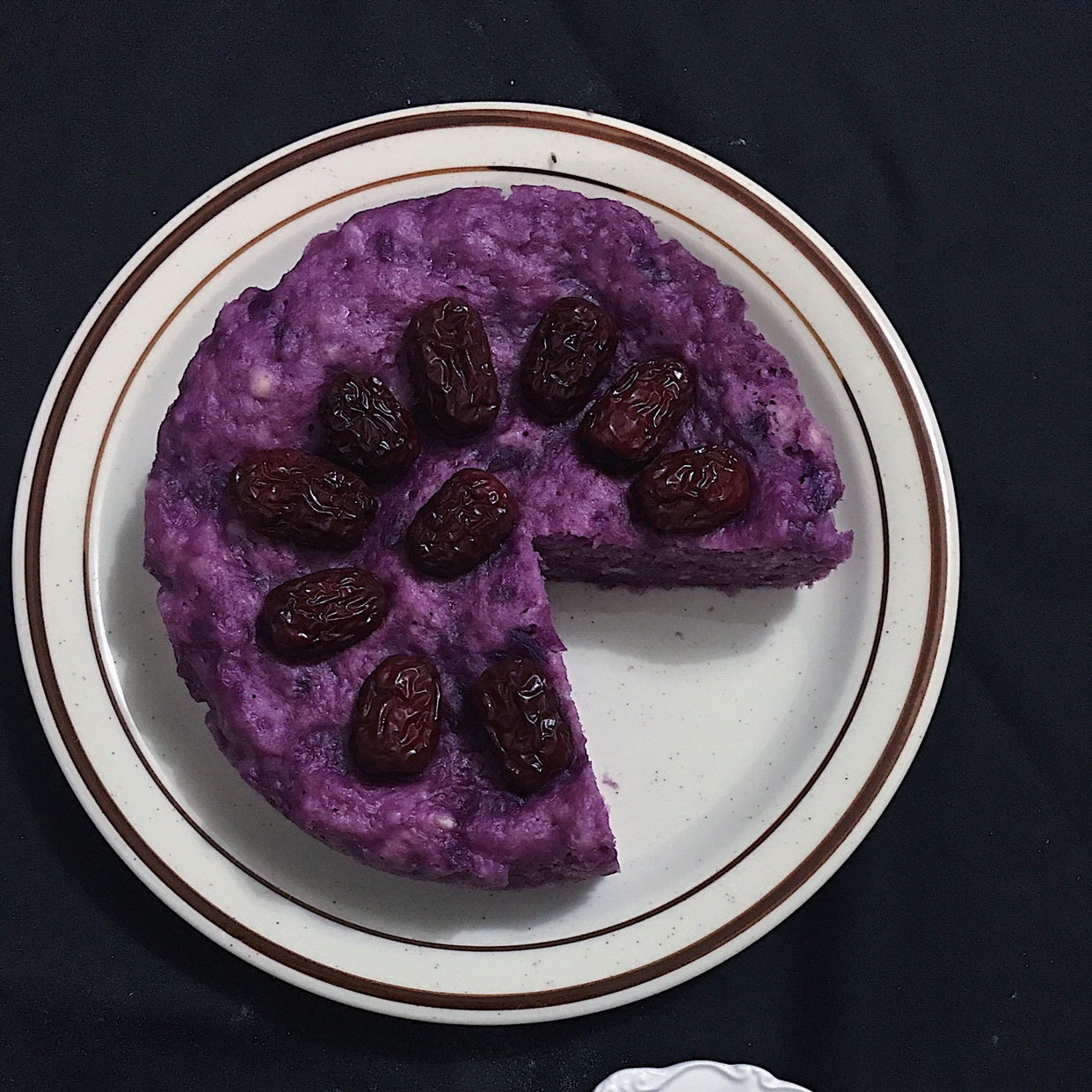 零难度Q弹松软紫薯发糕‼️老少皆宜中式糕点的做法 步骤6
