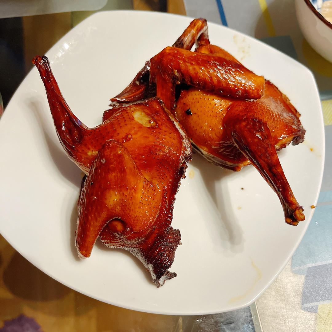 脆皮乳鸽（空气炸锅）