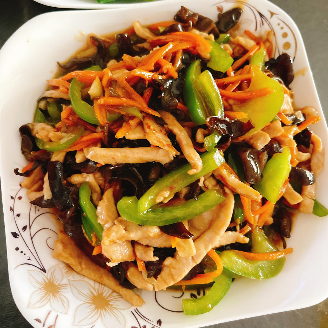 米饭杀手🍚改良版鱼香肉丝🍚不辣版