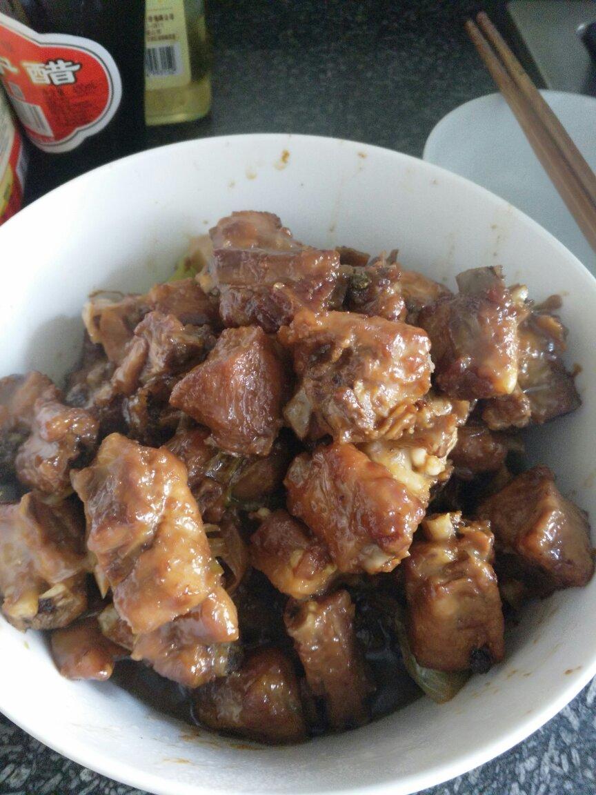 腐乳烧排骨