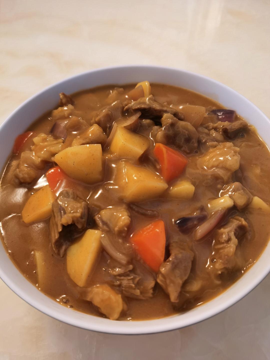 咖喱牛肉土豆