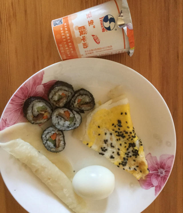 快手鸡蛋饼～～十分钟早餐！