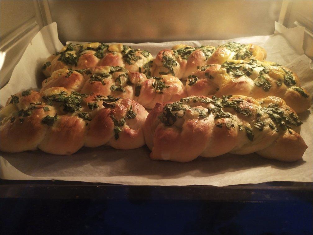 牛油香葱软面包 可以一天三顿都吃它！