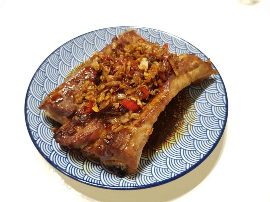 香到骨头里的蒜香排骨（烤箱）