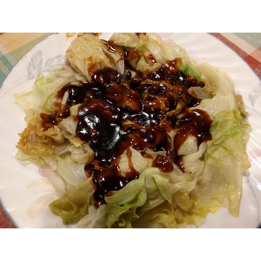 家常菜 蚝油生菜