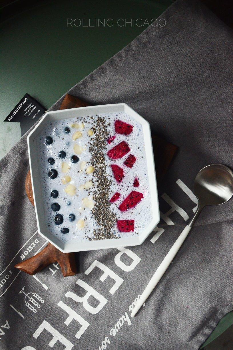 欧美网红级思慕雪smoothie bowl