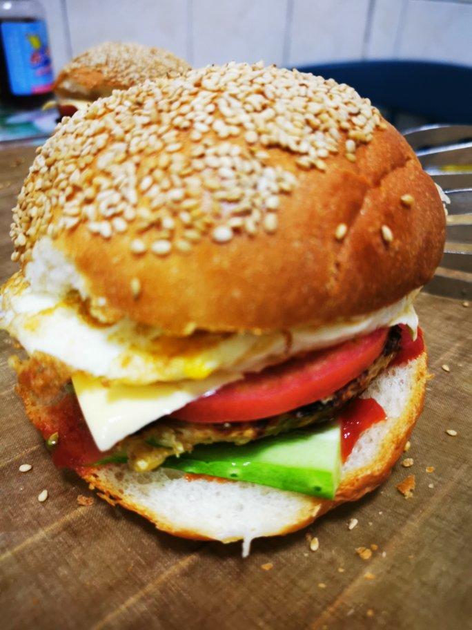 超~级松软的烫种汉堡胚