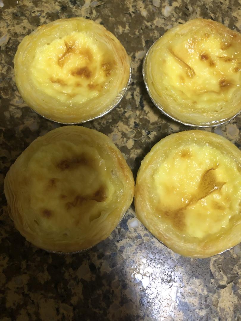 空气炸锅版全蛋葡式蛋挞『秒杀KFC』悠伴空气炸锅