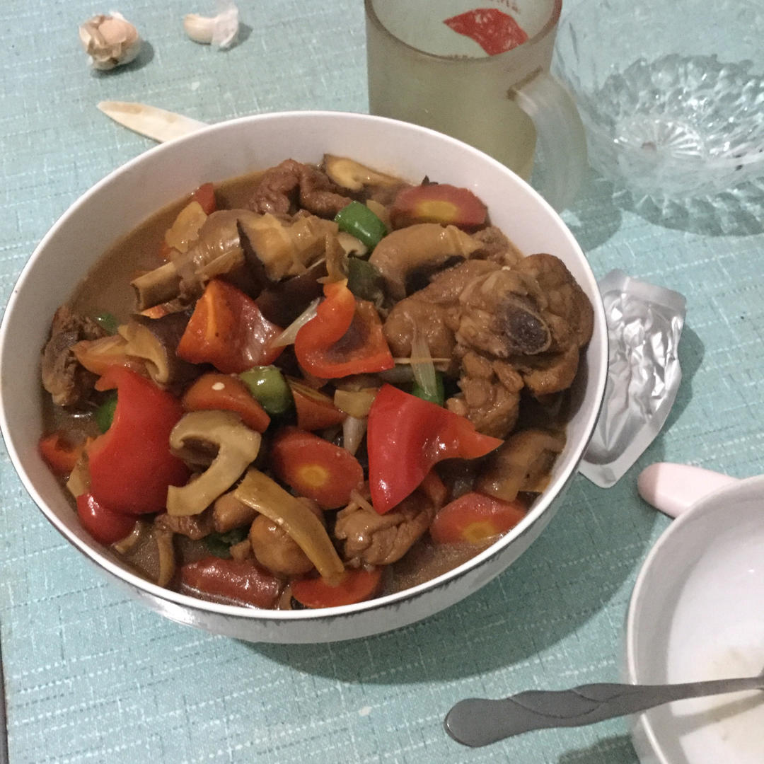 跟山东大厨学的黄焖鸡米饭