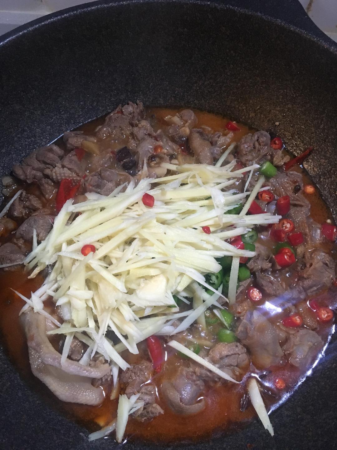 能吃三碗饭的子姜鸭的做法