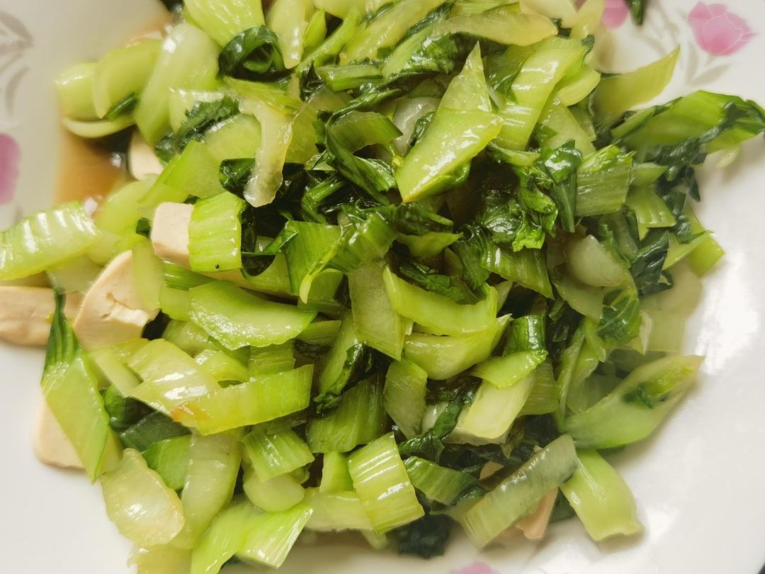 蚝油炒油菜
