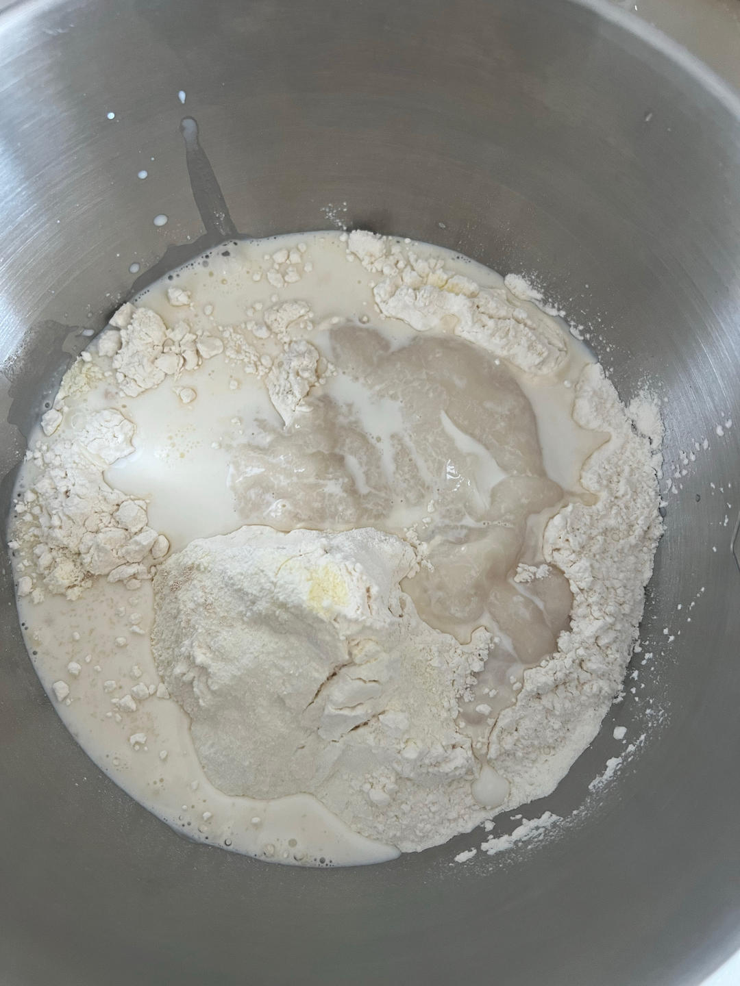 纯奶手撕吐司的做法 步骤1