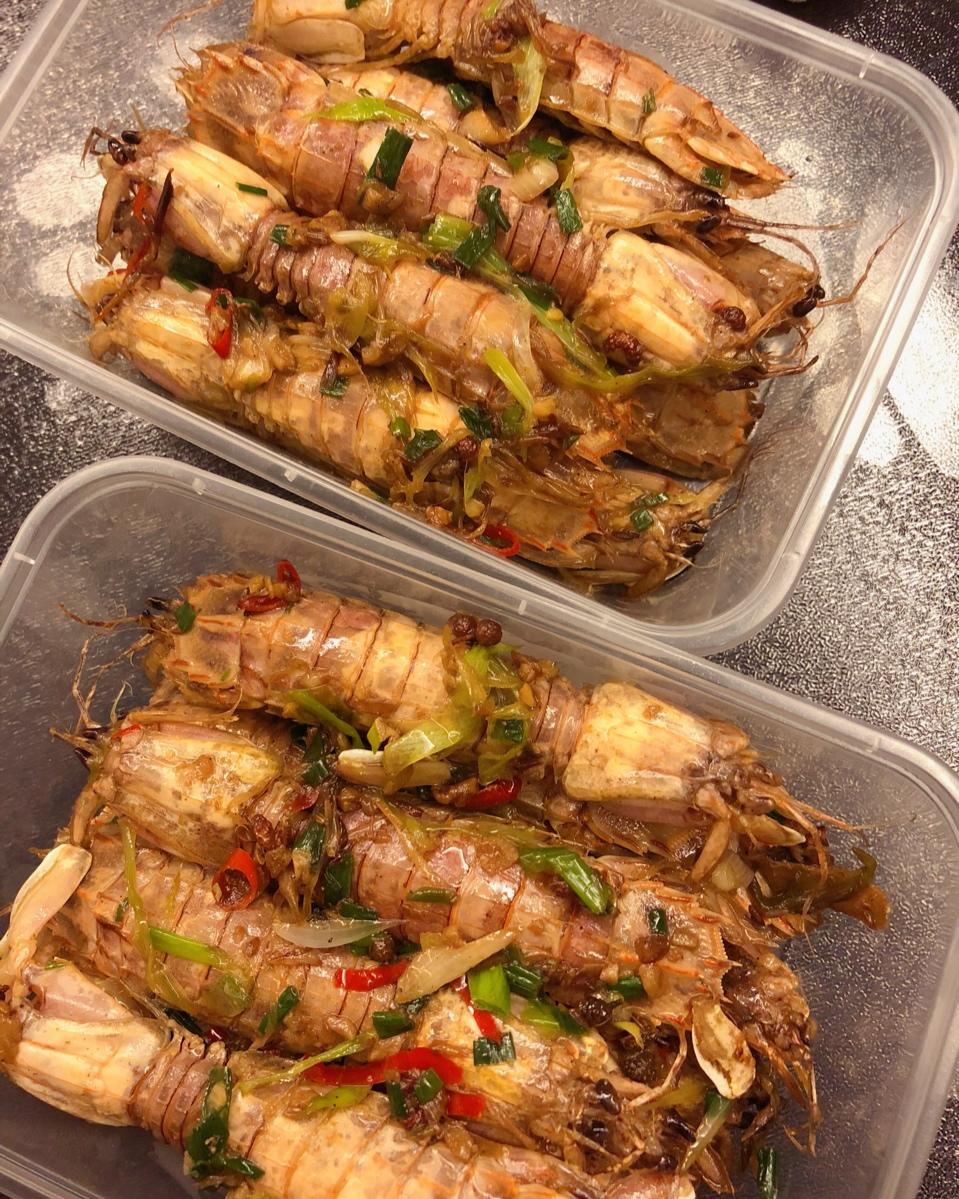 李又又做的椒盐皮皮虾