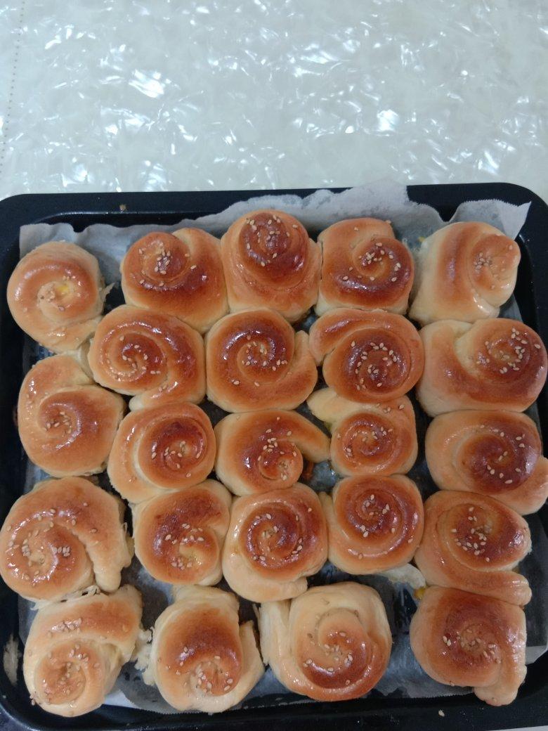 脆底蜂蜜小面包