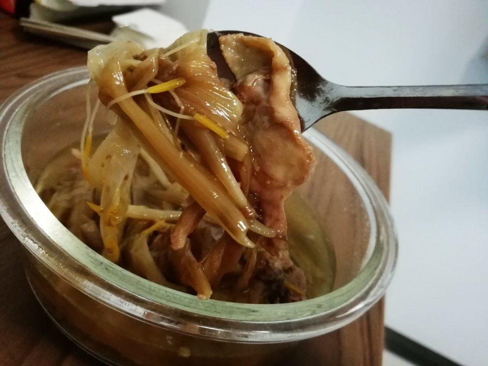 高压锅黄花炖鸡