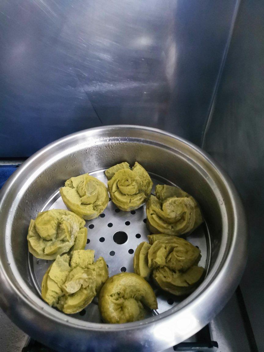 菠菜馒头