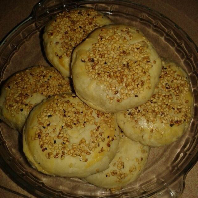 传统山东肉烧饼