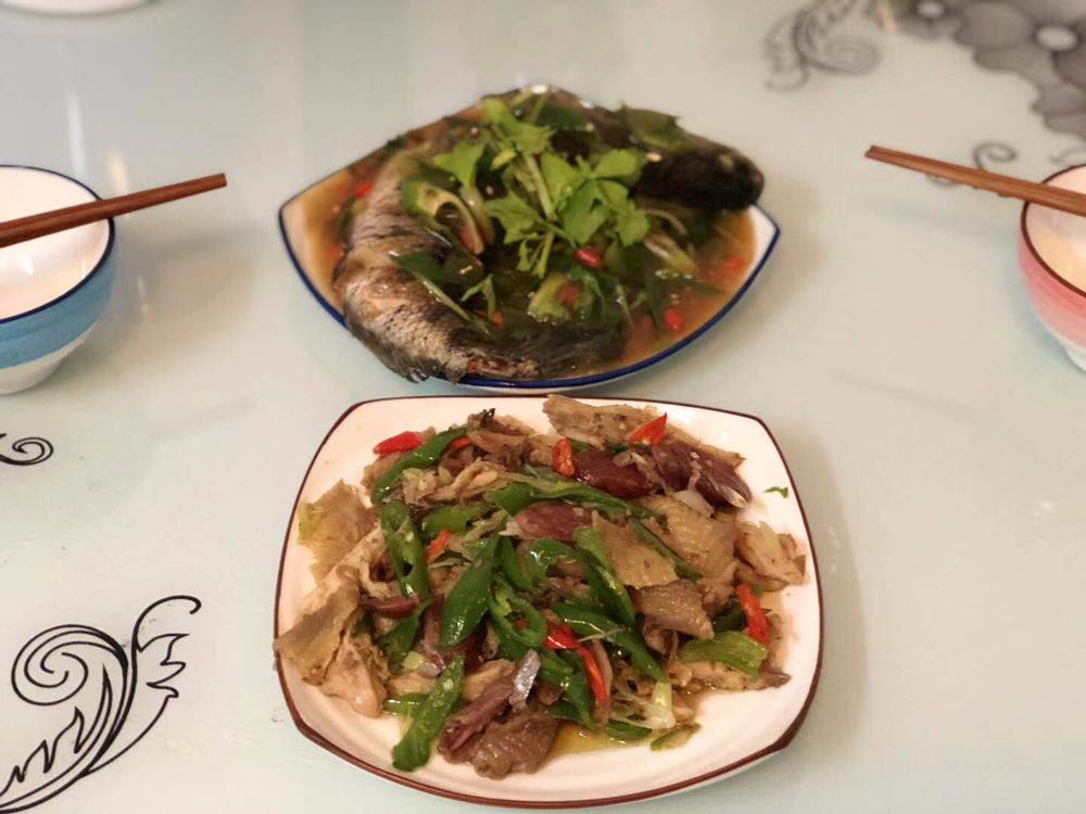 第1顿:西红柿黄瓜肉片汤