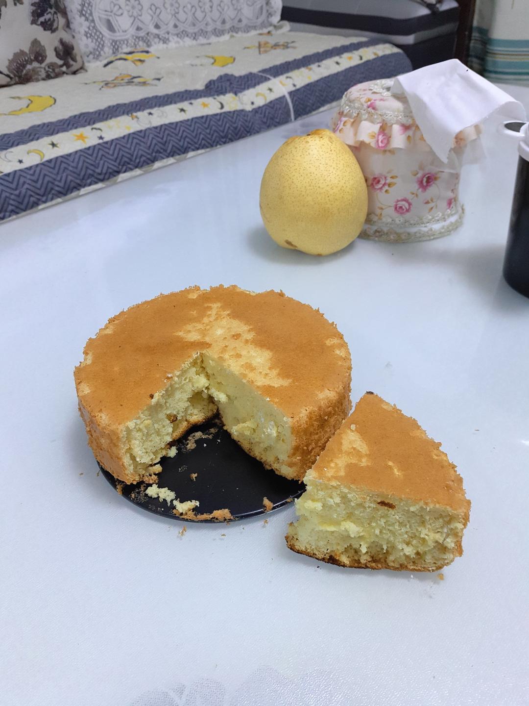 无水无油老式脆皮蛋糕