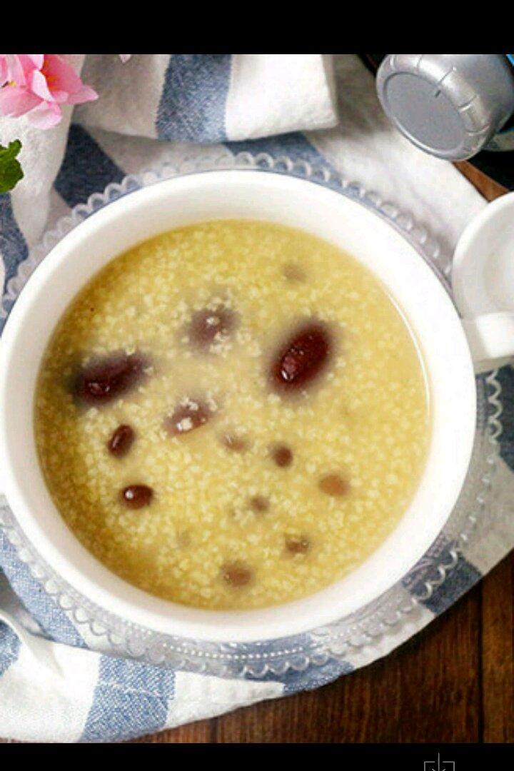 红豆小米粥