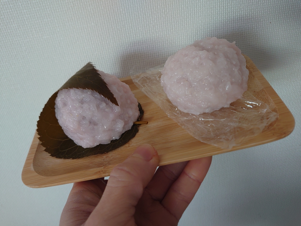 樱饼(日本道明寺)的做法 步骤12