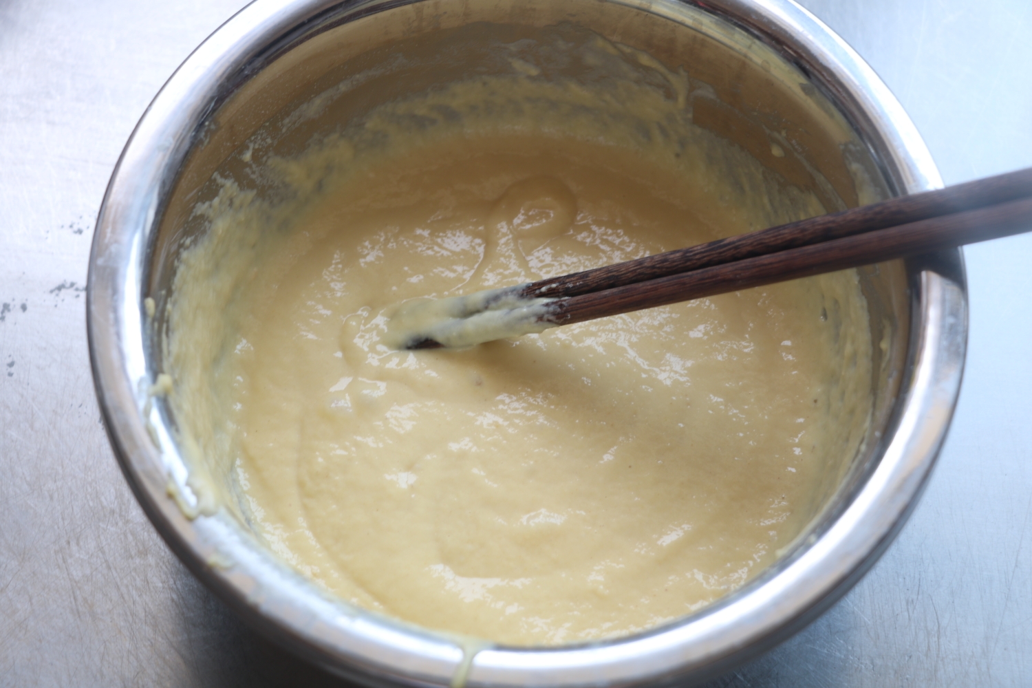 一次发酵快手小米发糕的做法 步骤4