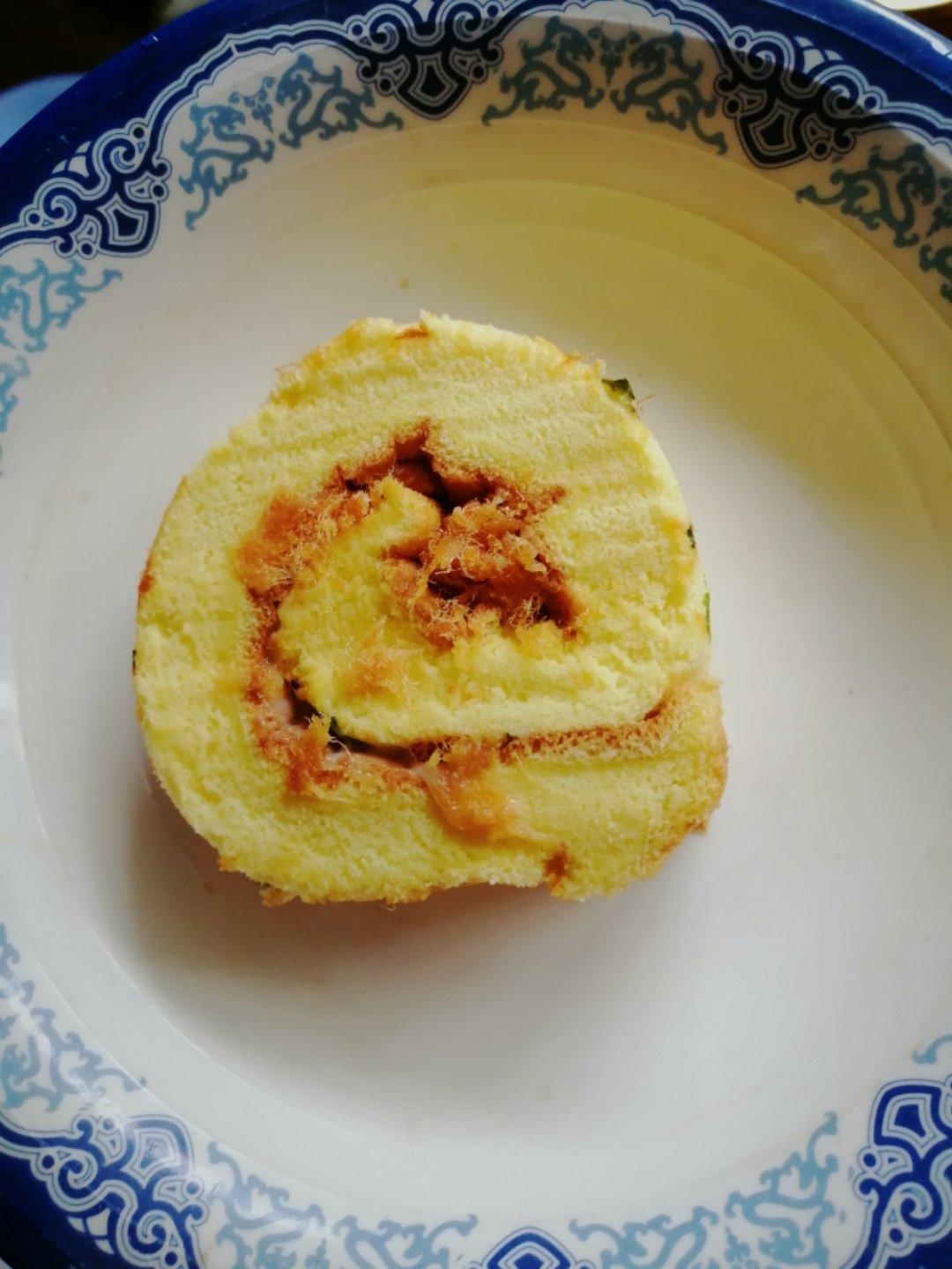 怎么卷都不裂的肉松蛋糕卷