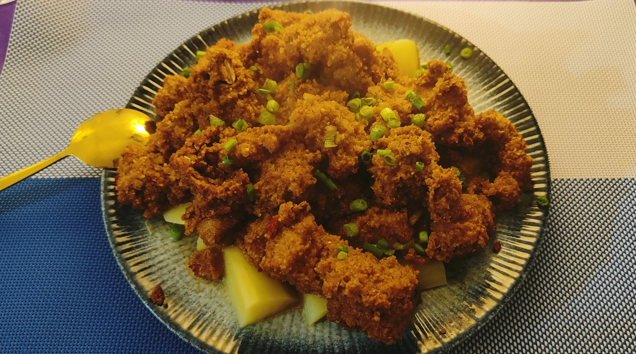 绝绝子！甩饭店几条街的粉蒸肉（粉蒸排骨）