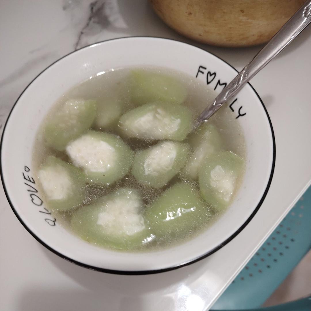 丝瓜肉丸汤