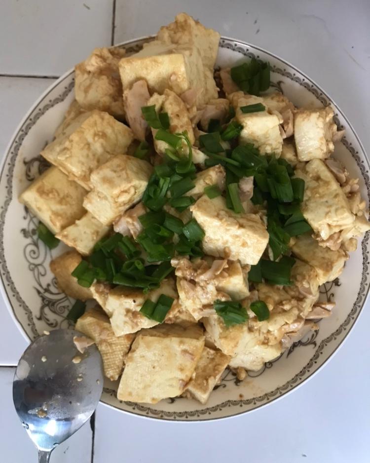 咸鸭蛋豆腐
